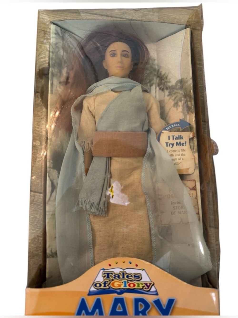 One 2 Believe Tales of Glory 12" Talking MARY Mother of Jesus Action Figure